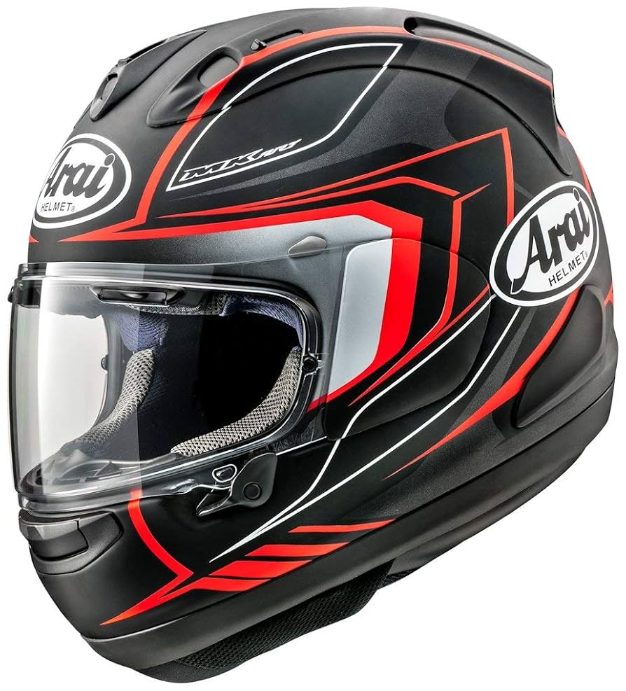 Arai フルフェイスヘルメット つや消し　ブラック/レッド Arai フルフェイスヘルメット つや消し ブラック/レッド 楽天